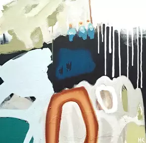 This piece is inspired by personal experience. Our connection with nature can take us above and beyond our limitations. Blue…