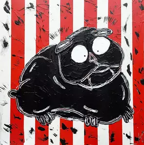 Four Filled by Leith Kennedy, Mixed Media, Pop