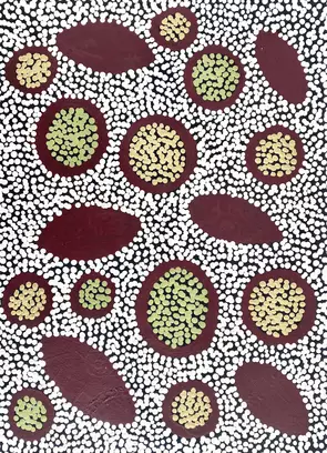 Mangari 19-1000KA(A) by Susan Reid, Acrylic, Aboriginal