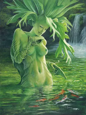 Athyrium's Pond by Murray Charteris, Acrylic
