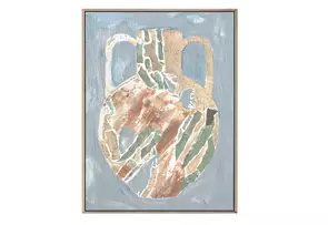 decorative still life painting, boho coastal vibe art, dreamy art, airy art, soft feminine art, soft pastel coloured art, ea…