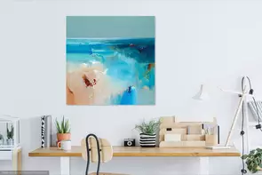 Ocean, beach, waterfall and underwater caverns