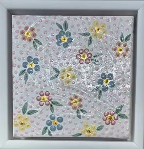 Dandaa (Pretty) by Lou Martin, Acrylic, Aboriginal