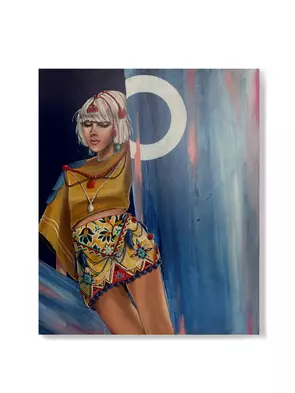 FLOAT by Lucy Lucy, Acrylic, Figurative