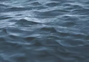 'Ocean Flow I' by Chris Summer, Acrylic, Minimalism