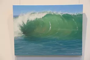 Ocean Flow IX by Chris Summer, Acrylic, Australiana
