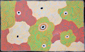 Kunga Kutjara, 16-597 by Mrs. N. Kulitja, Acrylic
