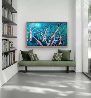 Inspired by a full moon solstice night amongst the mangroves.