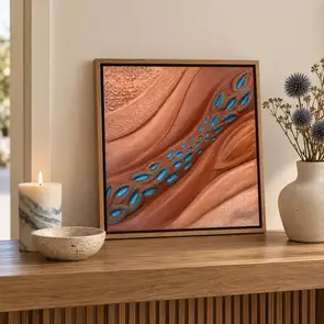 Beneath the Surface by Suzie Firth, Mixed Media, Australiana