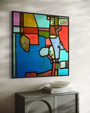 Horseshoe Bay 01 by Eugene O Sullivan, Acrylic, Abstract