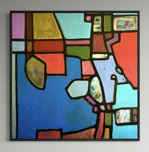 Horseshoe Bay 01 by Eugene O Sullivan, Acrylic, Abstract