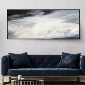 DANCING IN THE CLOUDS by Lyn Townsend Art, Acrylic, Abstract
