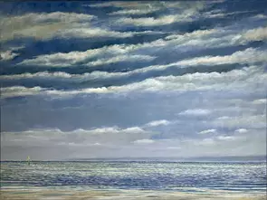 Sea colours and warm sunshine