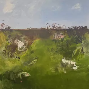 Carolyne Jane’s Going Green - The Farmer’s Paddock is a vibrant and evocative celebration of rural life in springtime. This …