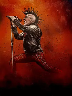Maynard James Keenan by Doug Talbot, Mixed Media, Figurative