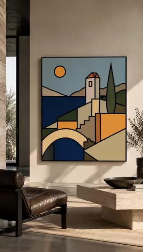 BELEVEDERE (2026) by Joanna Wolthuizen, Acrylic, Abstract