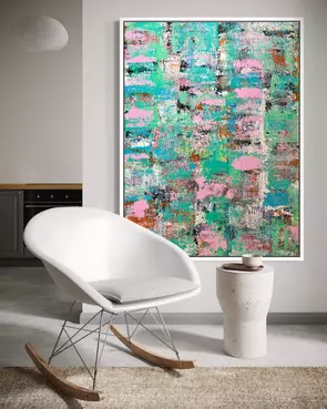 Field of Colour pt2 by Jonathan Redmayne, Acrylic, Abstract