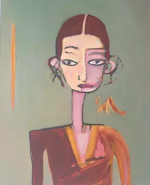 Character portrait painting