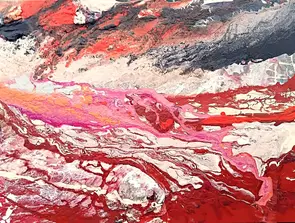 large abstract original painting