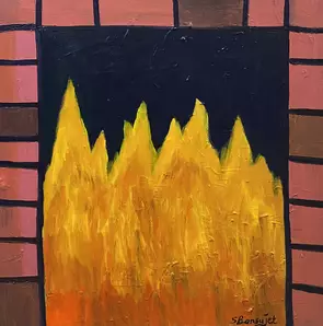 Heat by Shane Bonsujet, Acrylic, Figurative