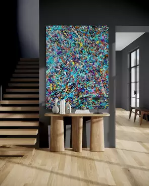 Tropica pt2 by Jonathan Redmayne, Acrylic, Abstract