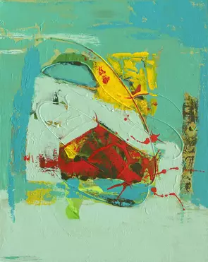 What Emerges by Cher Hou, Acrylic, Abstract