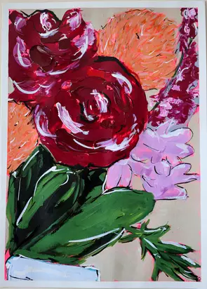 Still Not My Job by Bek Schapel, Acrylic, Australiana