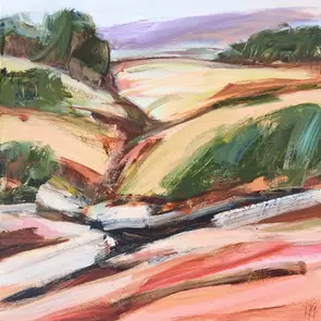 Contemporary landscape painting