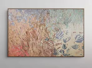 Wildflower Whispers is an acrylic abstract painting inspired by the natural beauty and tranquil atmosphere of the Queensland…