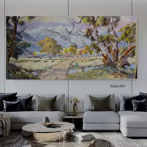 Our majestic Australian countryside . A stunning landscape refreshing and beautiful. Relax with this piece of art hanging on…