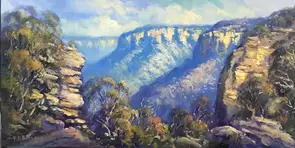 Cliffs catching afternoon light