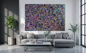 Candy Cane by Jonathan Redmayne, Acrylic, Abstract