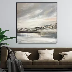 SOFT EMBRACE by Lyn Townsend Art, Acrylic, Abstract