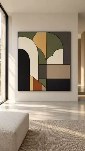 ENCLAVE (2026) by Joanna Wolthuizen, Acrylic, Abstract