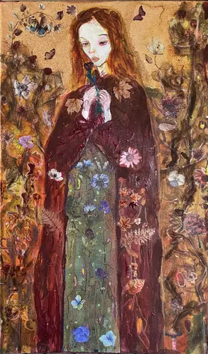 Le Spleen de l'Automne by Josh Honeyman, Acrylic, Expressionism
