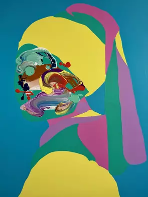 Portrait Selfie Contemporary Fine art Abstract