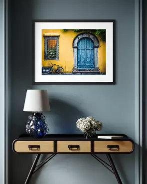 The Blue Door by John Walker, Giclée, Documentary