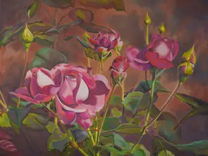 pink roses