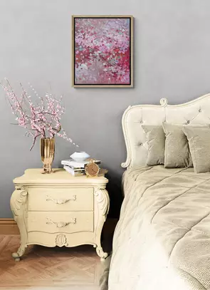 Hearts Entwined by Belinda Nadwie, Acrylic, Abstract