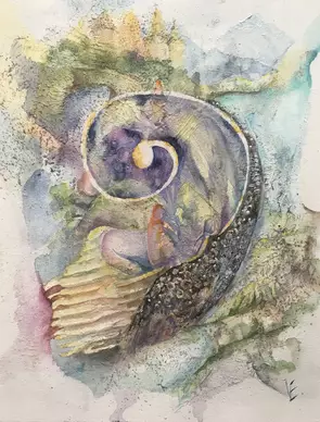 The way to understanding by Victoria Edwards, Acrylic, Abstract