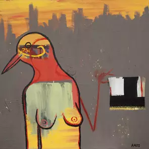 Trash or Treasure by Amos Duggan, Acrylic