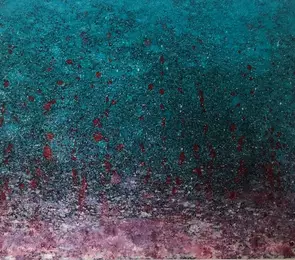 OCEAM SPAWNING 2 by Matt Ocean, Acrylic, Abstract