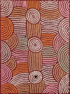 Minyma Tjukurla, 17-986 by Fiona Young, Acrylic, Abstract