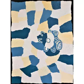 Seven Sisters, 18-882 by Mrs. N. Kulitja, Acrylic, Abstract