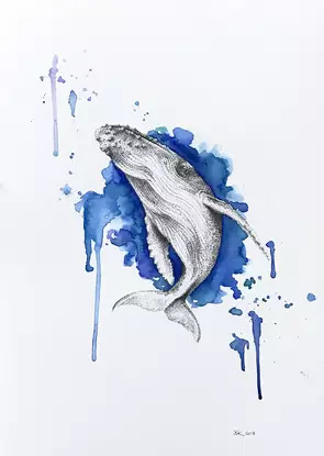 Natant by Jess Black, Mixed Media