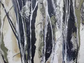 The Crossing by William Holt, Acrylic, Abstract