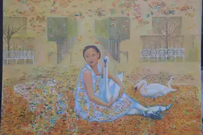 Anna Pavlova by Aina Isaeva, Oil