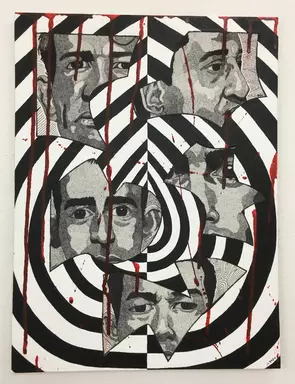 Who Is The Killer? by Jolon Larter, Mixed Media, Pop