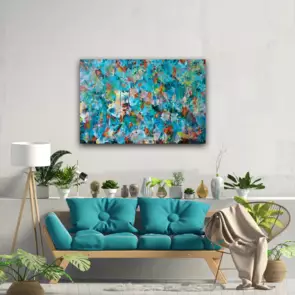Pops of colour