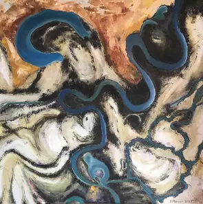 Aerial view of the Murray River
